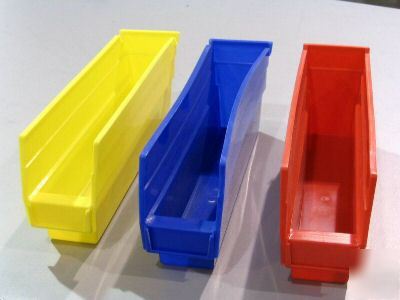 8020 shelf bin 11.625 x 2.75 x 4 yellow 2585 y