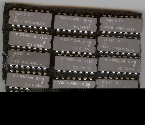 Integrated circuit 74H40DC electronics ic ics