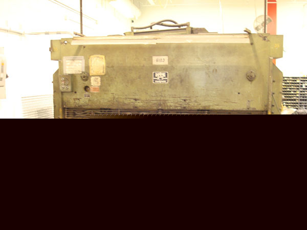 Htc 500-10A hydraulic plate shear