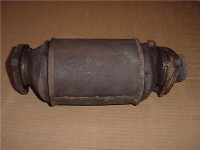 Scrap toyota catalytic converter for platinum recycling