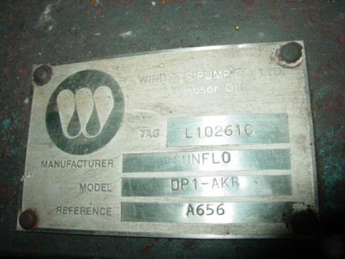 Willar pump / sunflo stainless steel centrifugal pump 