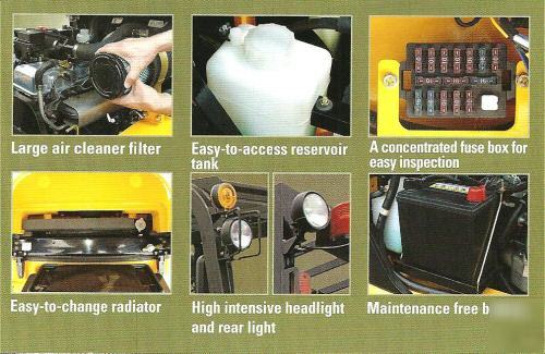 New brand hyundai forklift - 3,000 lbs. cap. sideshift