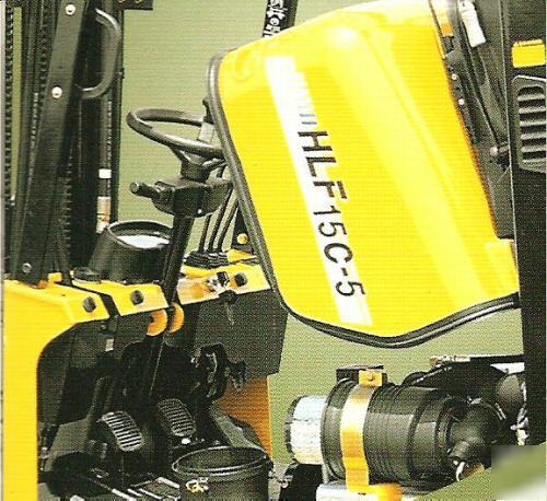 New brand hyundai forklift - 3,000 lbs. cap. sideshift