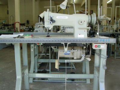 New econosew sth-8 industrial sewing machine leather 