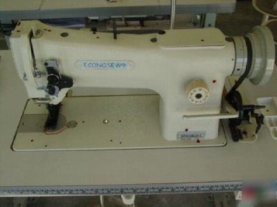 New econosew sth-8 industrial sewing machine leather 