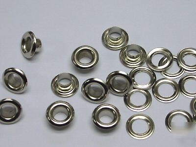 5.5MM metal handbag bag grommets nickel 100SET JE18N-nl