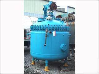500 gal dedietrich glass lined reactor,75/105#-22963