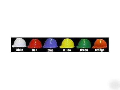Msa hardhat white brim ratchet