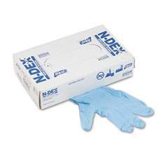 N-dex plus nitrile gloves 8-mil size medium