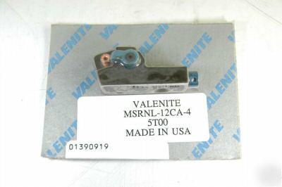 New lot of 2 valenite cartridge msrnl-12CA-4 surplus 