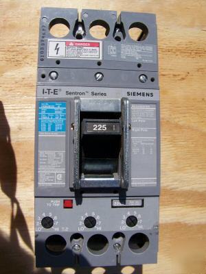 New siemens FXD63B225 3POLE 225AMP 600V circuit breaker 