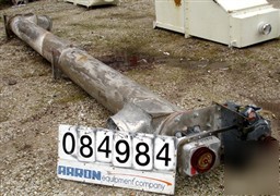 Used: screw conveyor, enclosed tube, 304 stainless stee