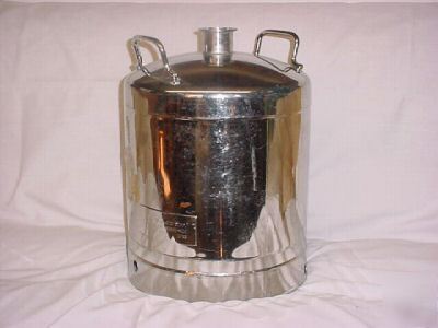 5 gallon 316L stainless steel storagetank 