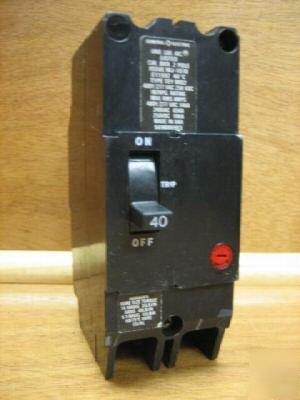 Ge general electric breaker tey-240 TEY240 40 amp a 40A