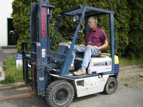 Komatsu FD15H-15 forklift