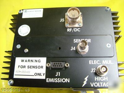 Leybold inficon quadrex-200 scu mass filter control set