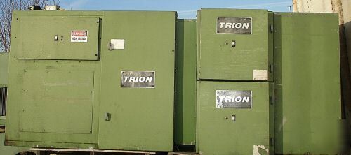 Screw machine trion electrostatic air cleaner