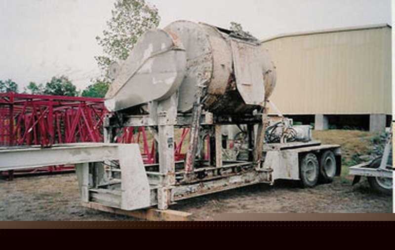 1995 vince hagan mobile concrete plant 1200 barrel cap