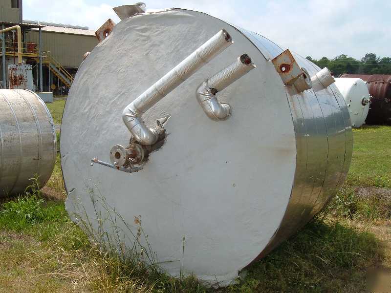 2000 gal stainless steel tank w dimple jacket