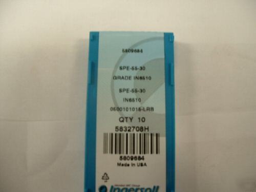 New ingersoll B6-2018 inserts 