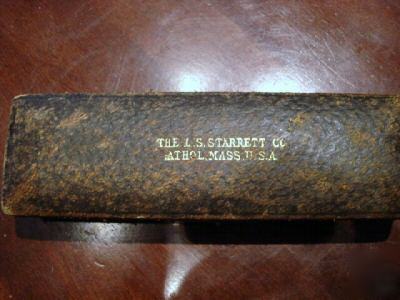Outside micrometer - l.s. starrett - vintage