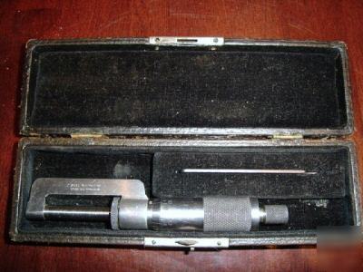 Outside micrometer - l.s. starrett - vintage