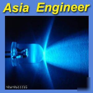 10MM ultra bright blue led 7000 mcd free resistors