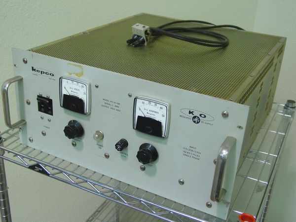 Kepco 25 volt 50 amp KO25-50M regulated dc power supply