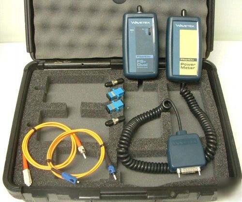Ideal wavetek fiber optic fiberkit+mm LT8155 & LT8600