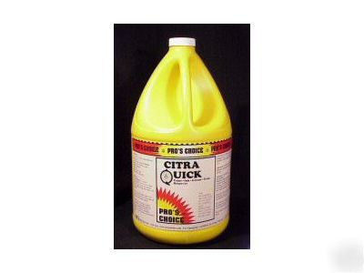 Pro's choice citra quick - 4 x 1 gallon case