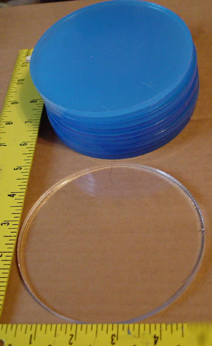 10 circular pcs 1/4