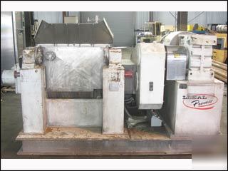100 gal lleal process double arm mixer,s/s - 24446