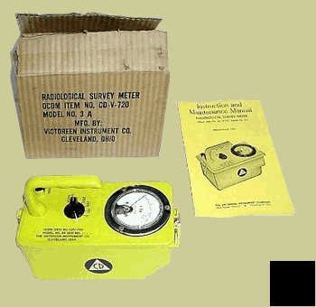 Geiger radiation detection meter CDV720 tested