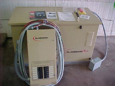 Generac gardian 15 kw generator complete