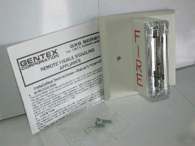 Gentex gxs-4-15WW horn strobe audible wall mount