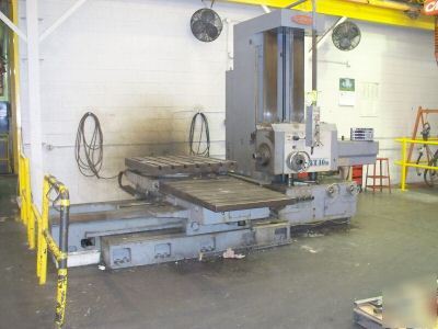 Shibaura bt-10BR horizontal boring mill, 4