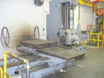 Shibaura bt-10BR horizontal boring mill, 4