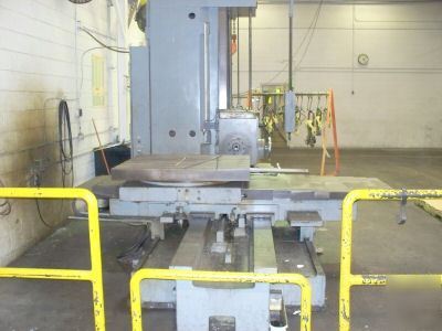 Shibaura bt-10BR horizontal boring mill, 4