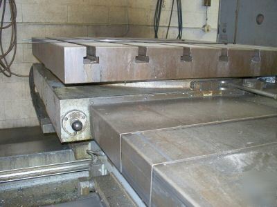 Shibaura bt-10BR horizontal boring mill, 4