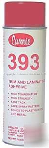 Camie 393 headliner trim & laminating adhesive wood