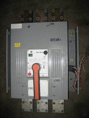 Ge power break TPYY9640 4000A non-automatic breaker