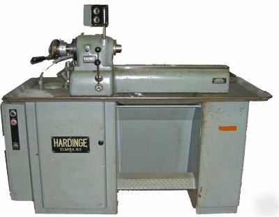 Hardinge model dv-59 lathe with tailstock