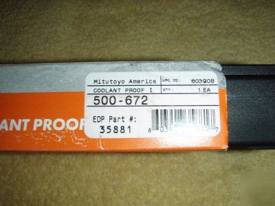 Mitutoyo coolant-proof calipers