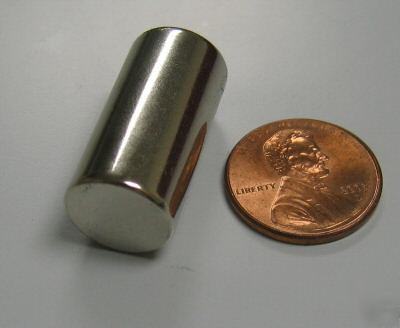 10PC 1/2X1 ndfeb neodymium magnets **N40 poles on sides