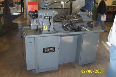 1998 hardinge hlv h precision toolroom lathe excellent