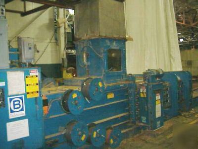 #9572 - balemaster 4130G-8 hydraulic baling press
