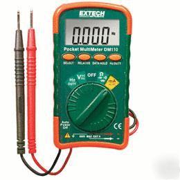 DM110 â€” mini autoranging dmm - 10 functions - frequency