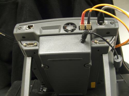 Fluke optiview opv-pro network analyzer w/ fiber test 