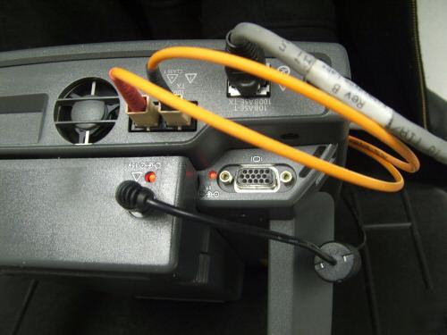 Fluke optiview opv-pro network analyzer w/ fiber test 