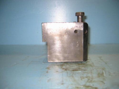 Lathe tool holder for large lathe, ( ? warner swasey )